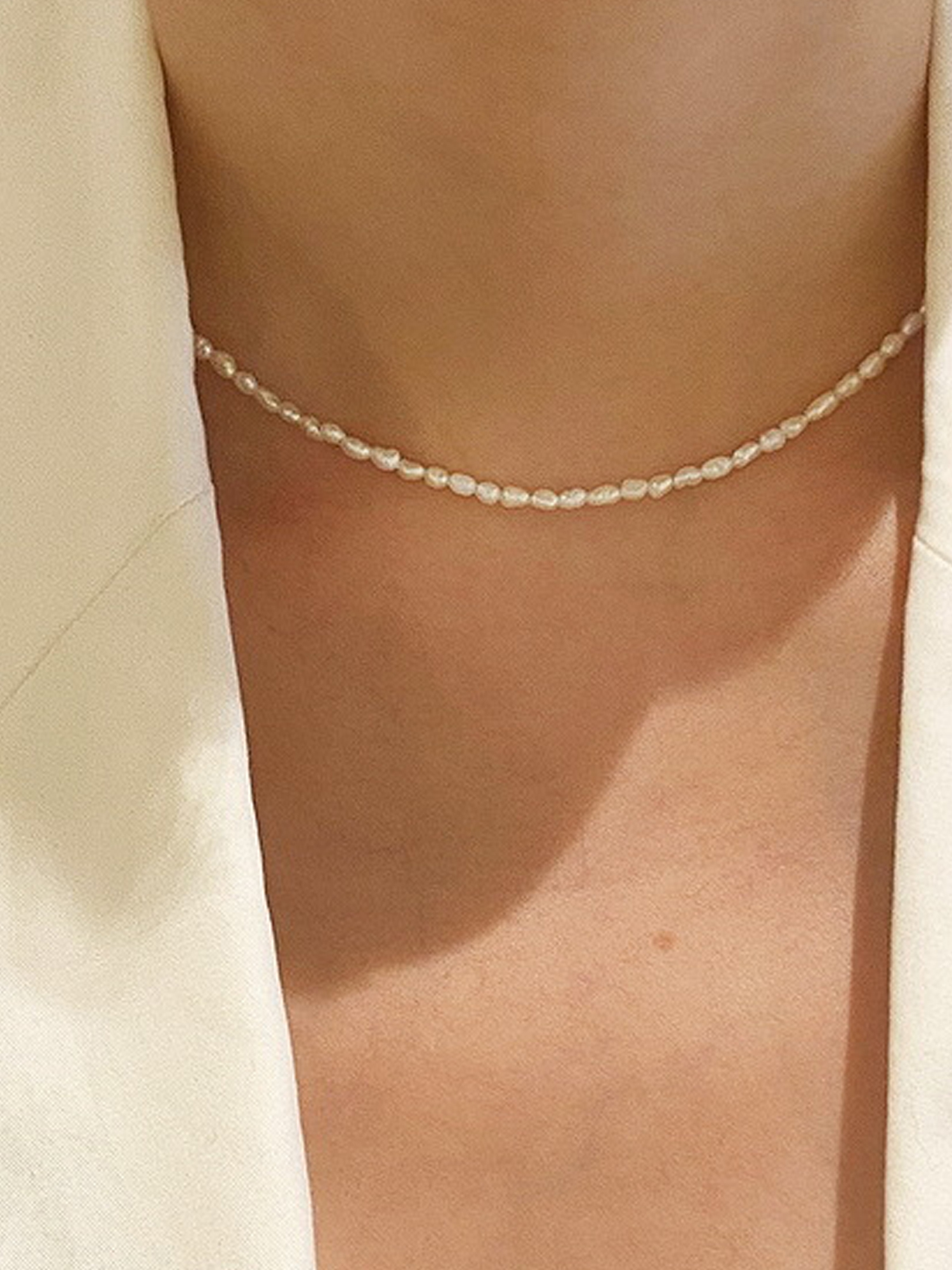 Whole Pearl Necklace S