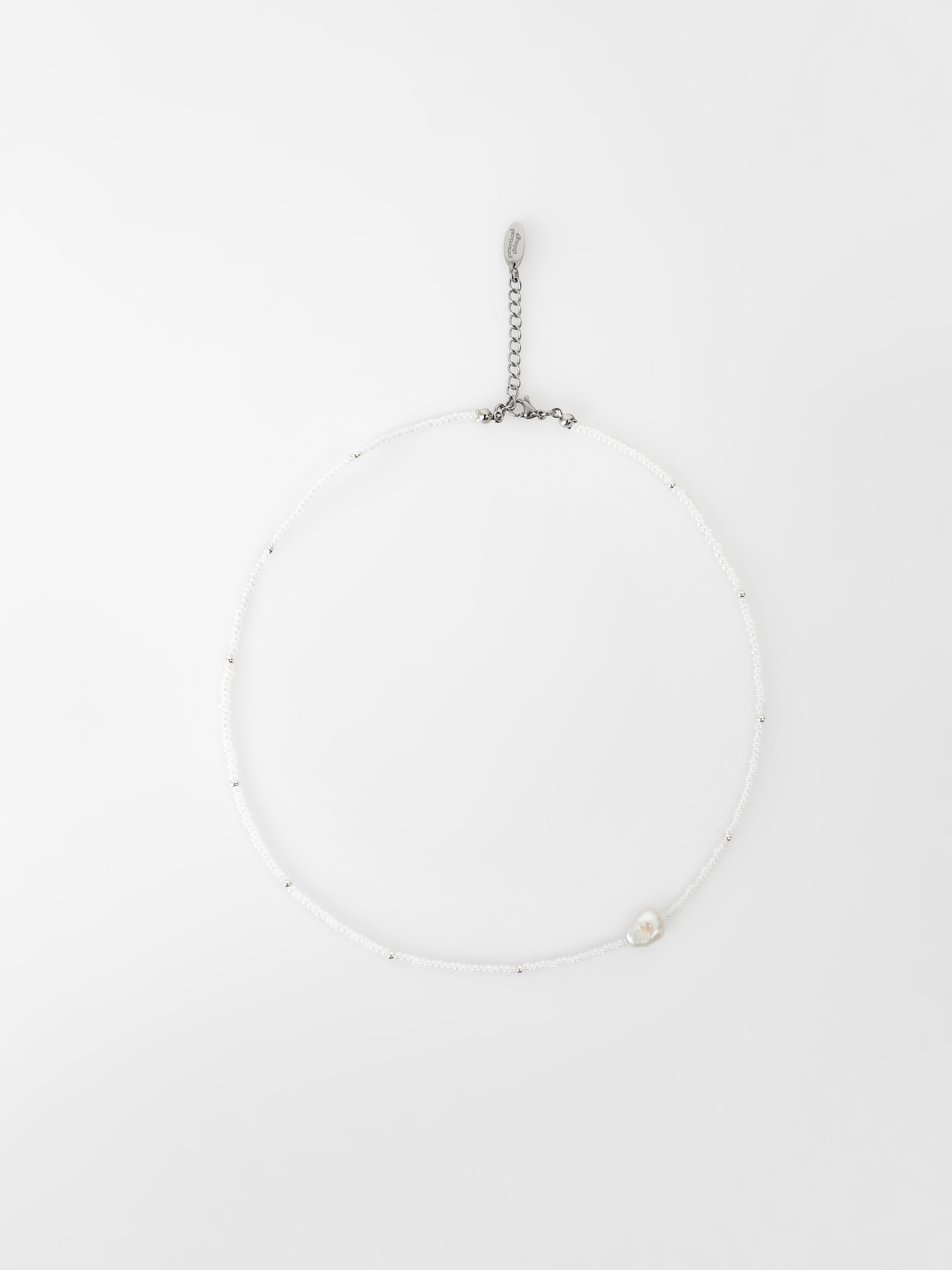 Holy Moly Necklace - White