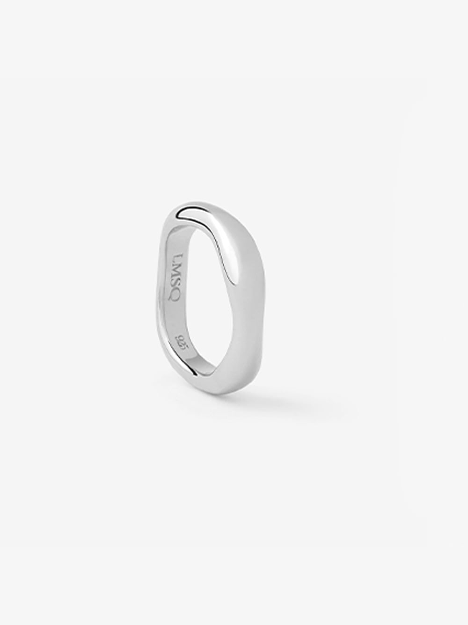 Cold Wave Ring - Silver