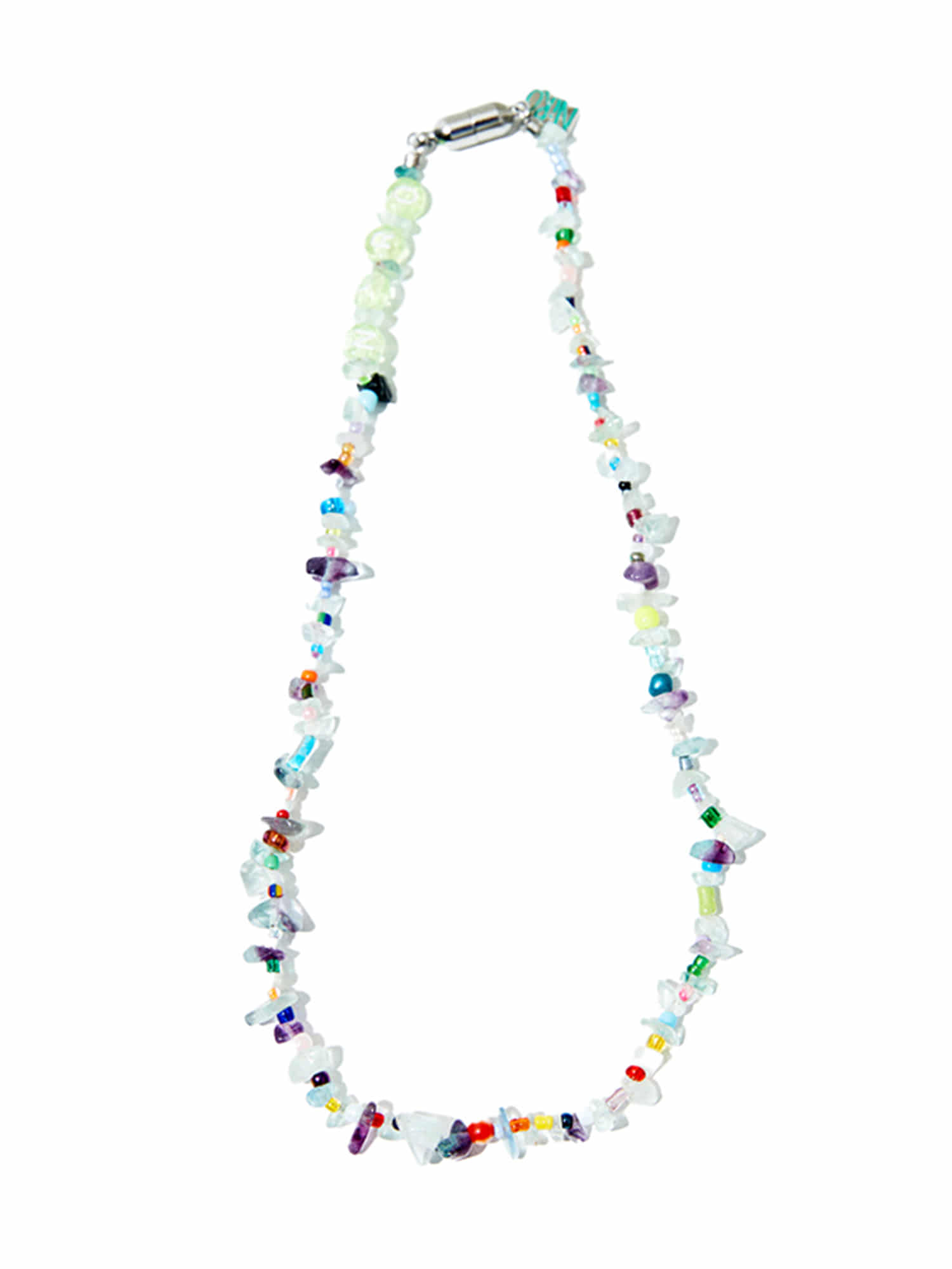 Crystal N Beads Mix Necklace #14