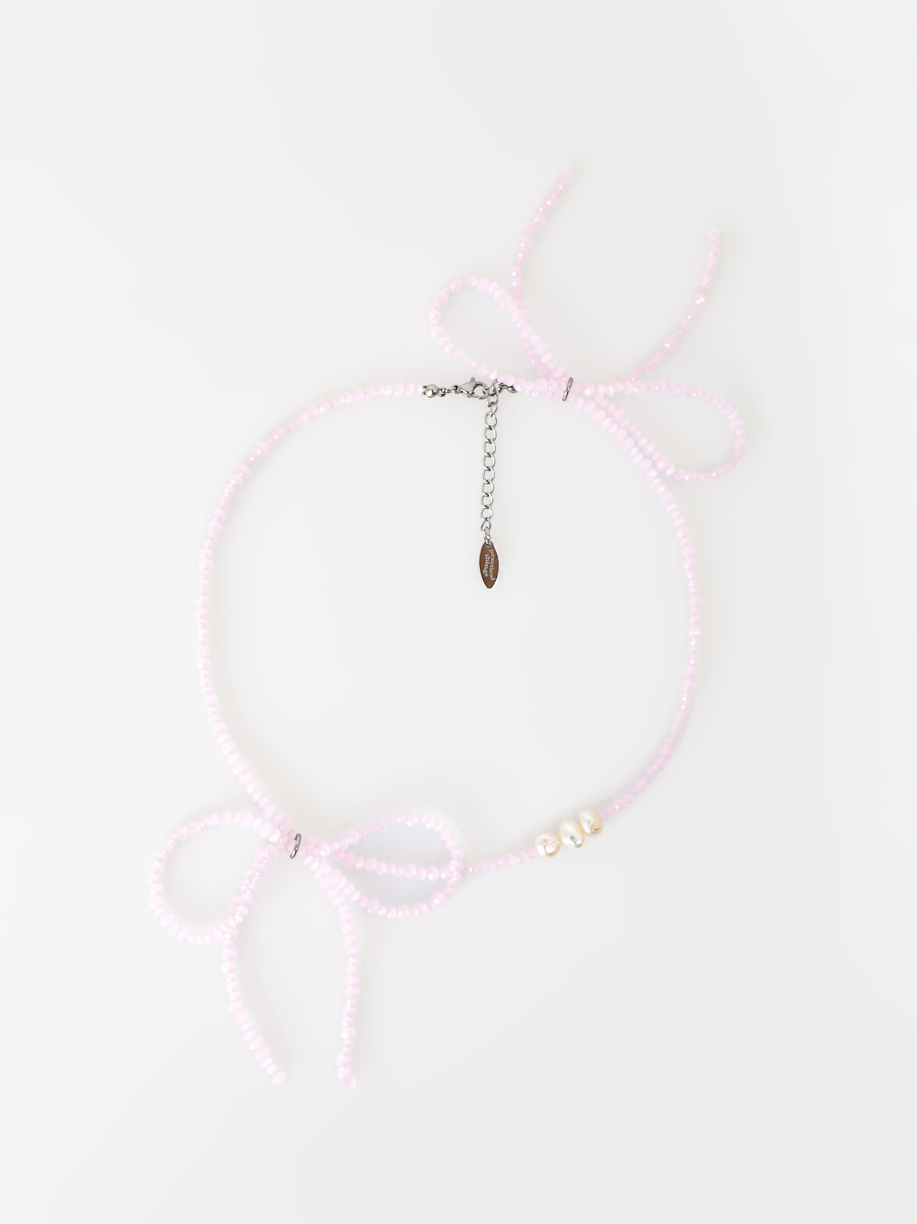 Pinky Tinky Necklace - Pink