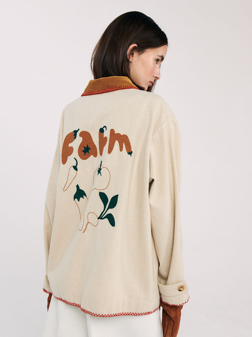 Mom&#039;s Farm Wool Jacket