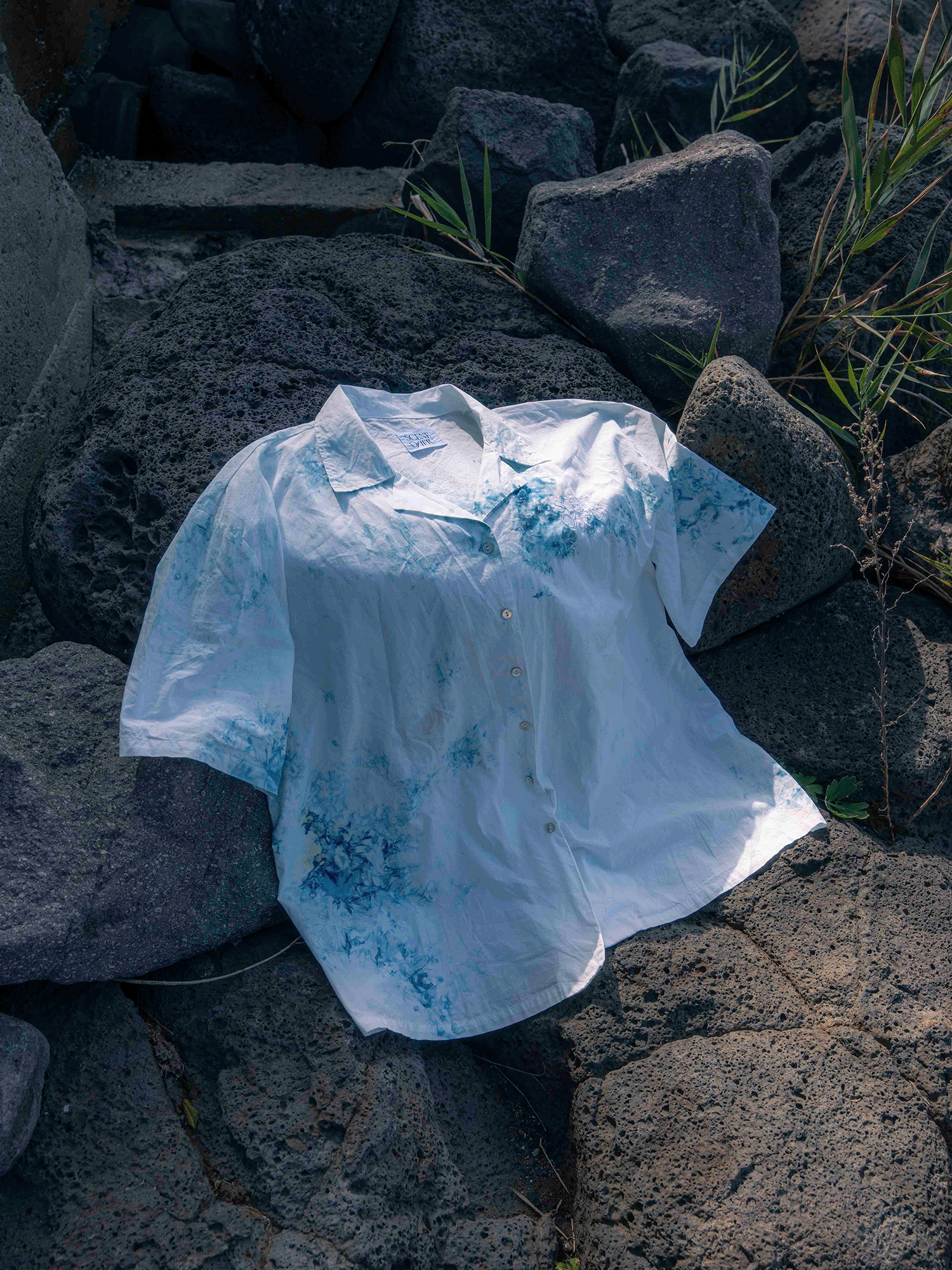 Tie-dye Shirts_Blue