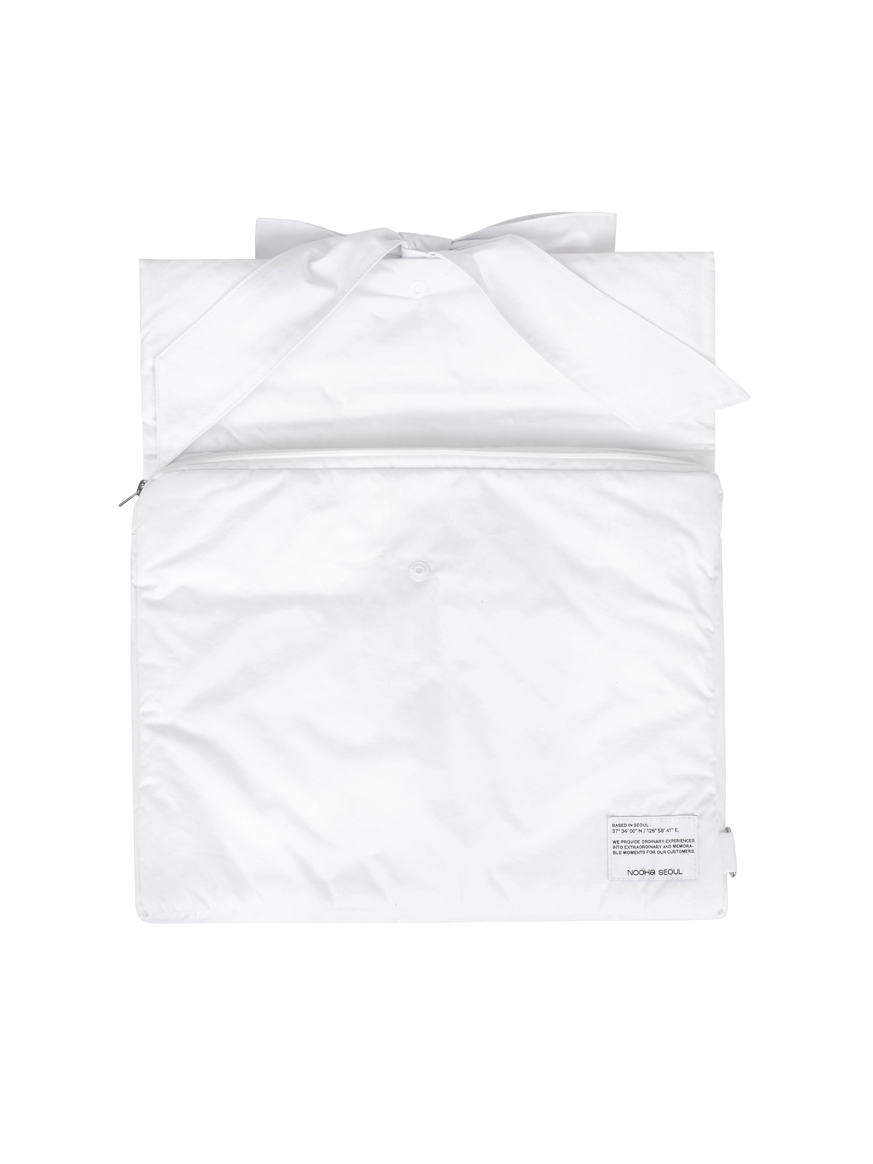 Soft Cloudy Laptop Pouch_White