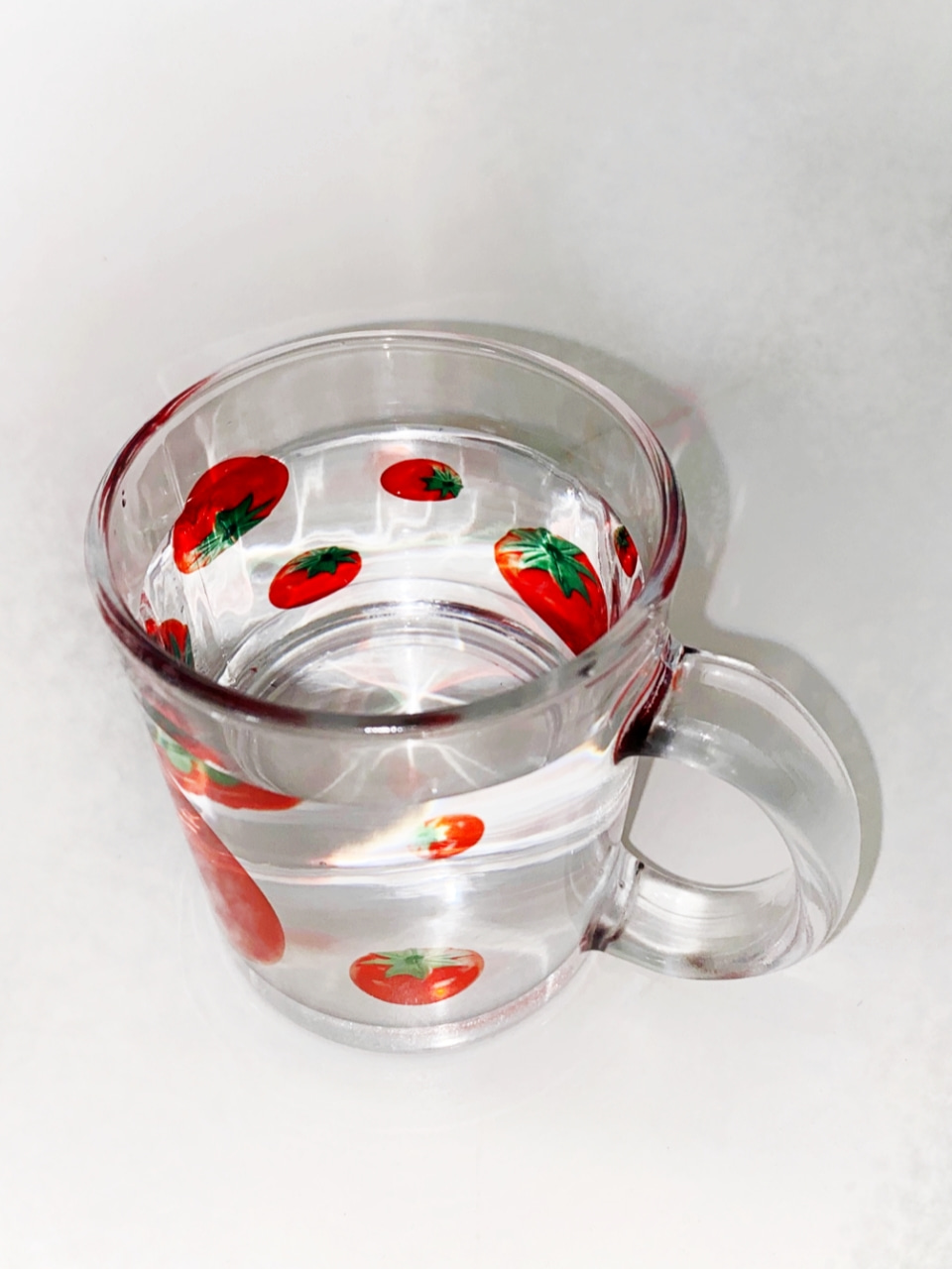 Toy Tomato Glass Mug (Gloss)