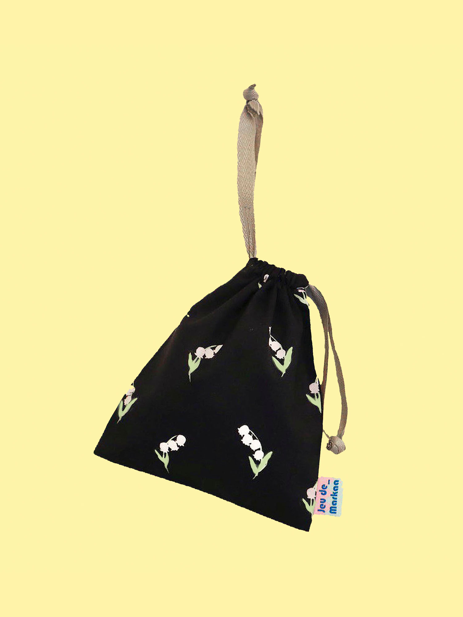 Lily of the Valley String Pouch