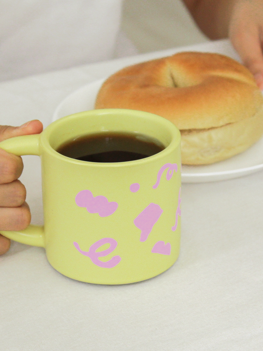 [grow jelly] pattern mug cup