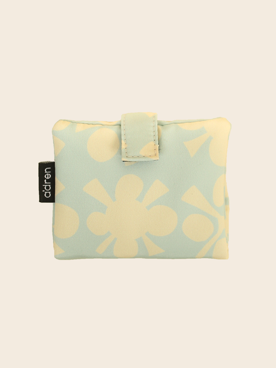 [shiny shape] cushion mini wallet