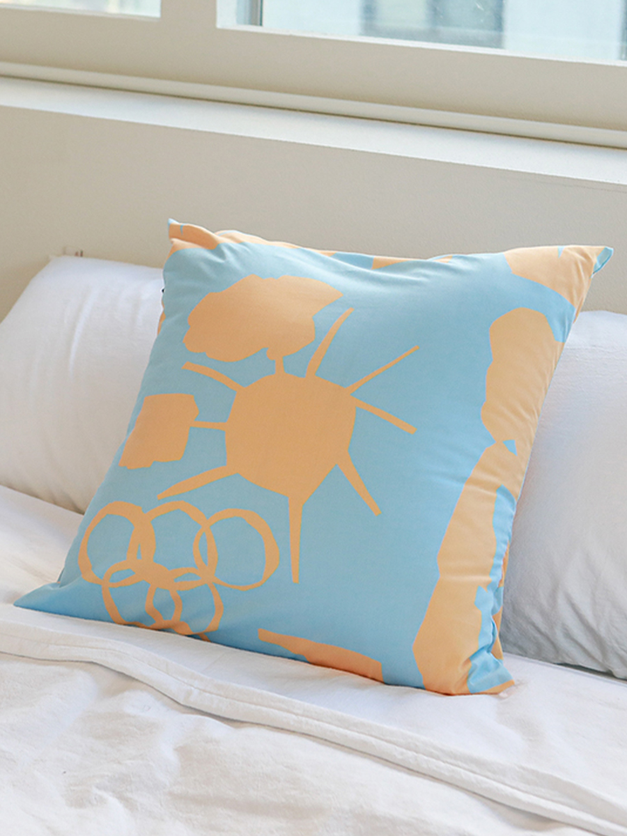 [landscape of mind] pattern cushion cover