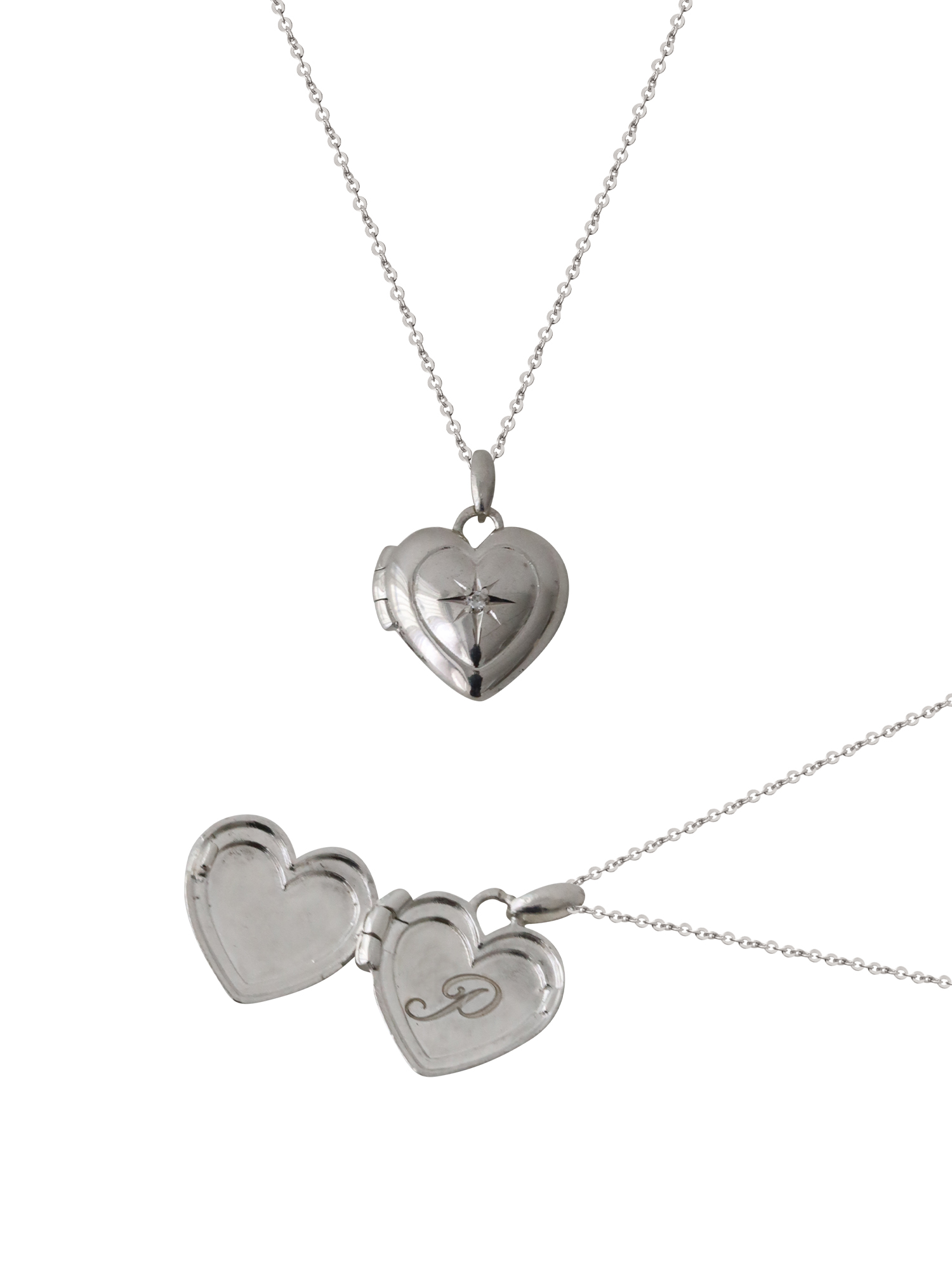 Love myself Star Necklace ( Silver / Polished )